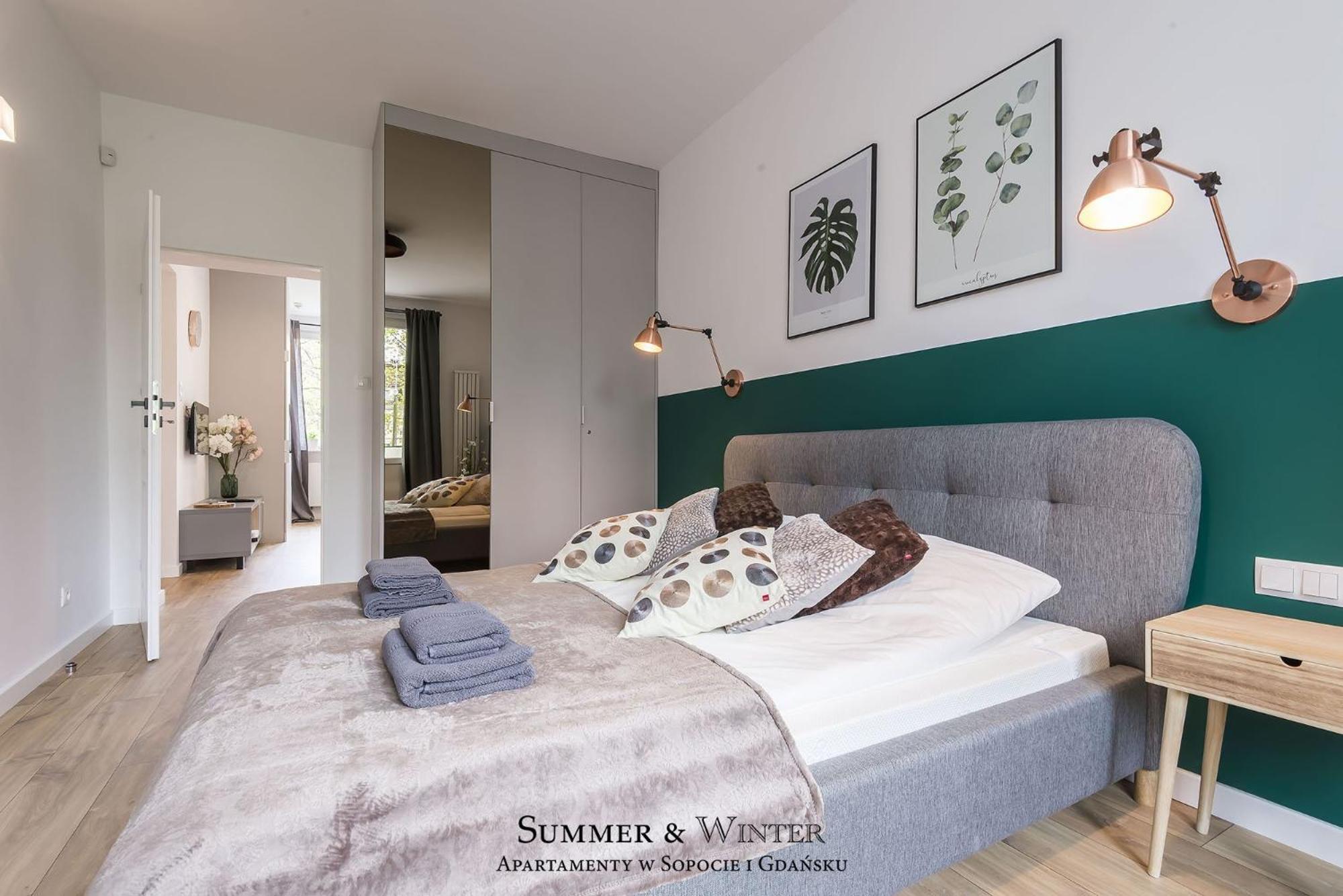 Family Luxury 1-6, 2 Sypialnie I Studio, 52 M2 Leilighet Gdańsk