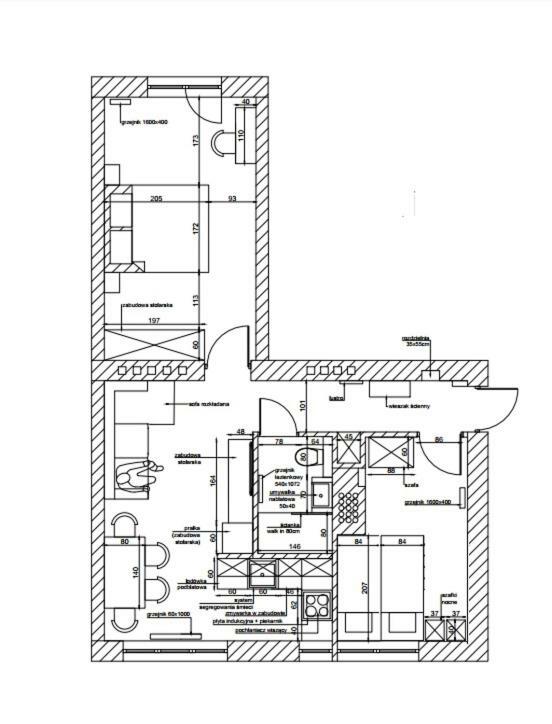 Family Luxury 1-6, 2 Sypialnie I Studio, 52 M2 * Danzig